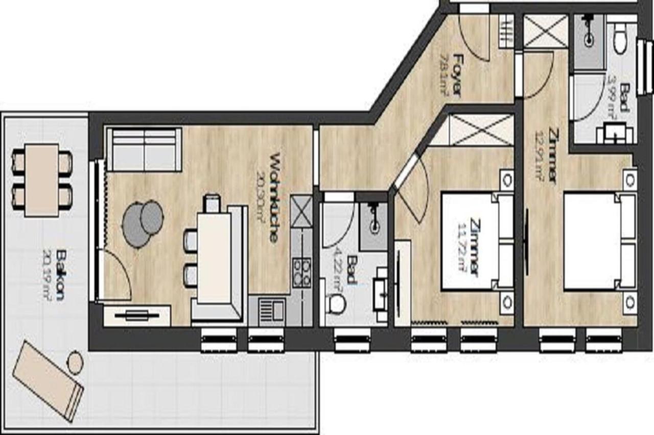 A CASA Granat Apartment Solden Luaran gambar