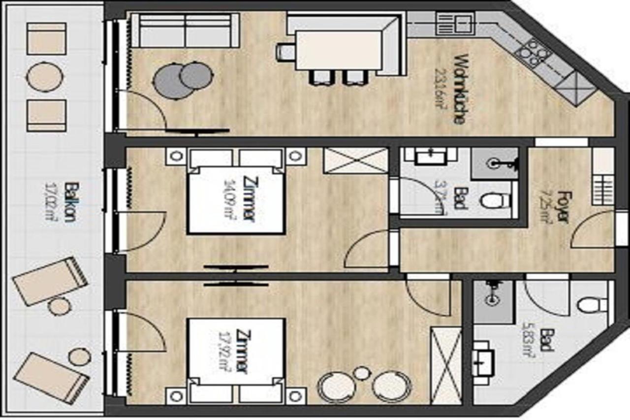 A CASA Granat Apartment Solden Luaran gambar